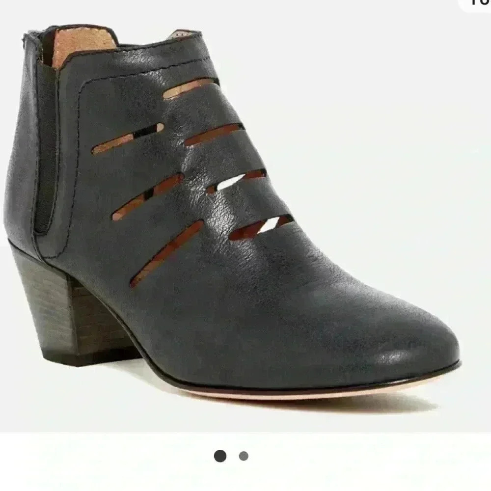 Aquatalia by Marvin K Freida Ankle Leather Cutout Boots